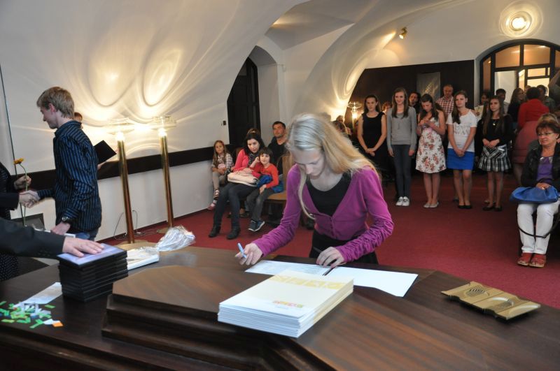 Slavnostní vyřazení absolventů 26. 6. 2013