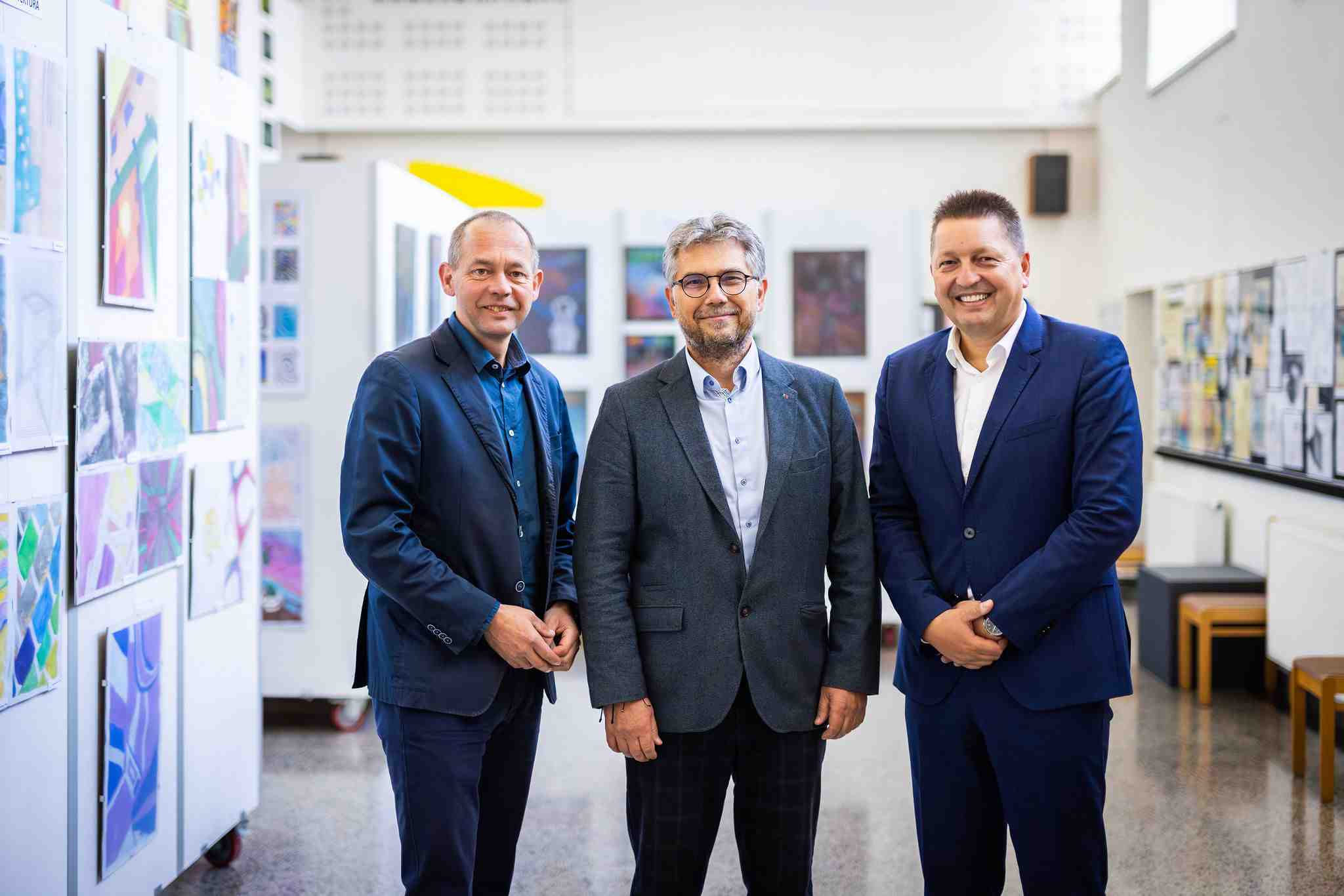 Návštěva ministra v naší škole 19. 9. 2025