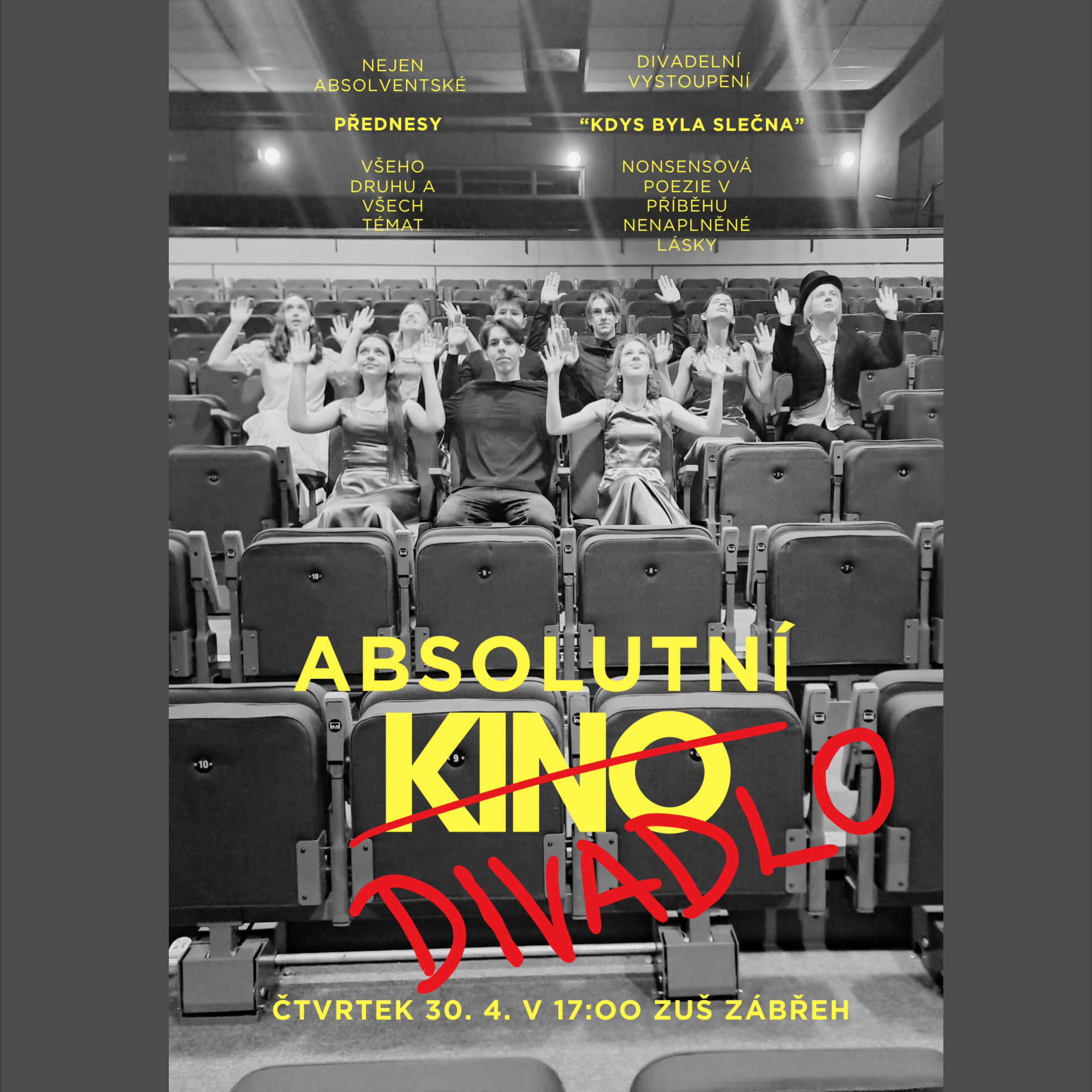 Nejen Absolventské divadelní vystoupení žáků LDO učitelky Lenky Janyšové