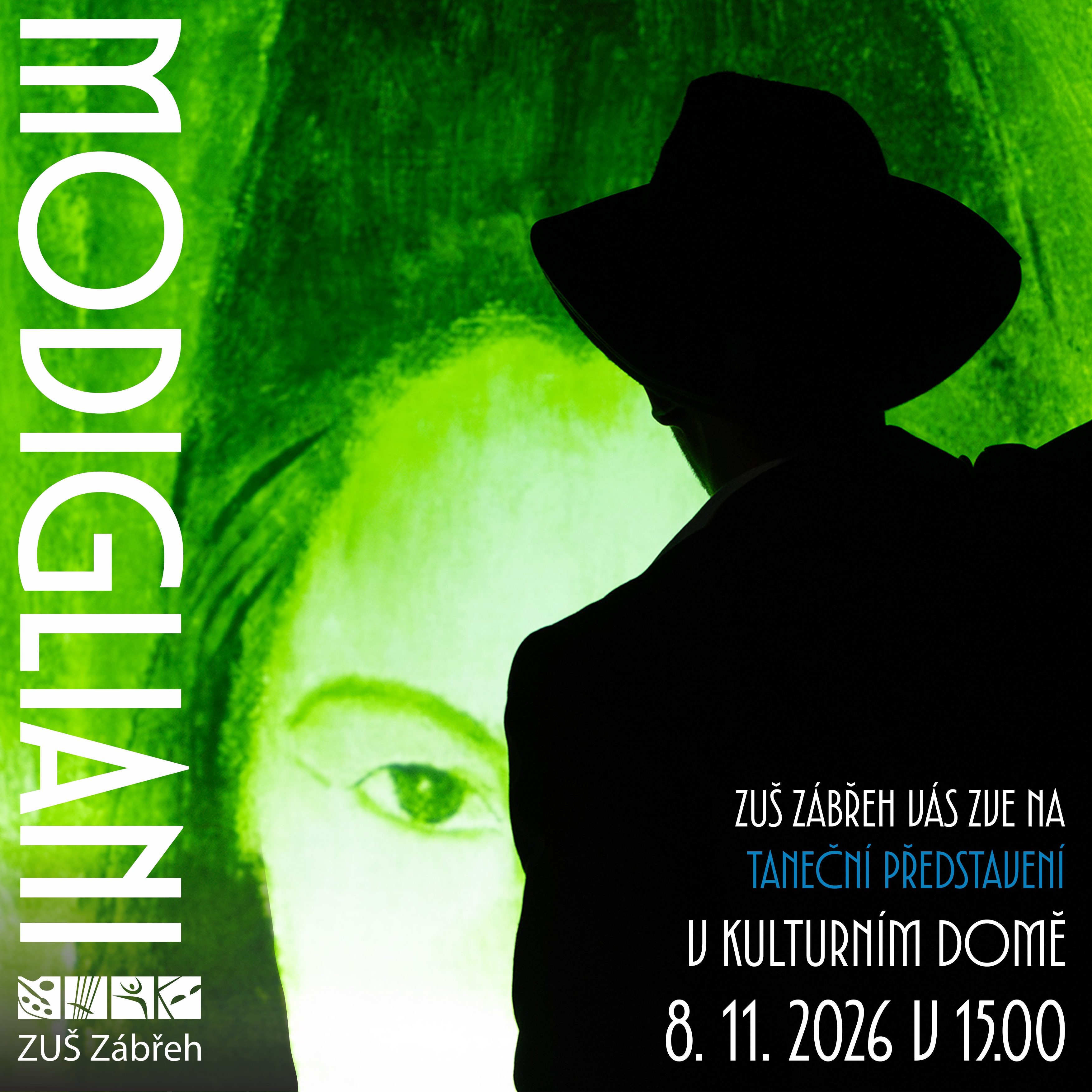 Taneční představení žáků - Modigliani